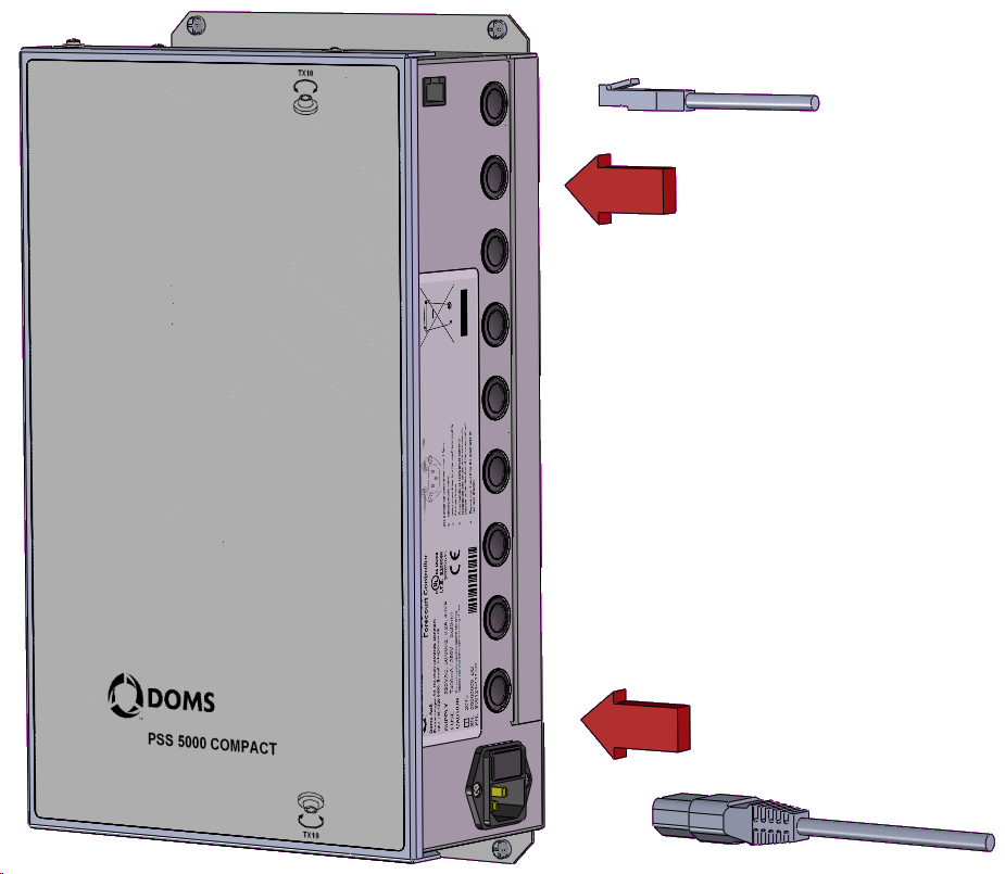 Контроллер управления DOMS PSS 5000 Compact с платой CPB539